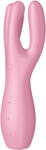 Satisfyer Hármas 3 Rahuldaó csiklóstimulátor 14 cm rózsaszín