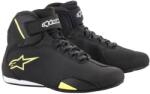 Alpinestars SEKTOR cipő, fekete/fluo sárga, 2025, mérete 41 (M130-289-41)