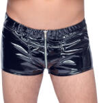 Black Level Men Boxer rövidnadrág VINYL ZIP fekete-XL