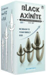 NMC Black Axinite 3 In 1 Anal Plug Kit Set with Tail Design