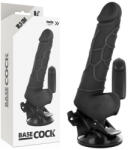 Basecock - Realista Vibrátor Távirányítás Fekete 18, 5 Cm -o-4cm