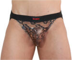 BURN - 002 JOCK SNAKE BLACK XL - prémium jock, érzéki megjelenés