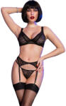Chilirose Sets Chilirose CR 4692 - elegáns négy részes fekete szett