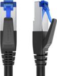 KabelDirekt - Cat 7 network cable, break-proof - 5x 0.6m - 10 Gigabit LAN cable & Ethernet cable, available in 0.25-30m (patch cable for high-speed networks, PC, switch/router/modem, RJ45, black) - 2315 (2315)