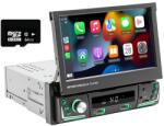 iLike 7" Kihúzható Kijelző, Bluetooth 5.1, Apple CarPlay, Android Auto, USB/TF, FM/AM Rádió, 1 DIN (8581708492578)