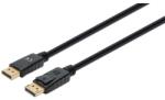 Manhattan DisplayPort 1.4 Összekötő kábel Fekete 3m 355582 (355582)