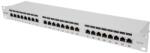 Manhattan Patch panel - CAT6A FTP árnyékolt patch panel, 24 portos, 1U, Szürke 720854 (720854)