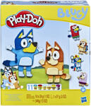 Hasbro Play-Doh, Bluey, Make 'n Mash Costumes, set creativ de joaca