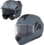 W-Tec Felhajtható motoros bukósisak W-TEC Sabron P/J, Pinlock® 70 előkészítés, zárható szellőzőrendszer, fém reteszelő mechanizmus Nardo Szürke XS (53-54) (31115-XS-2)