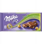 Milka Egész Mogyorós tejcsokoládé 100 g