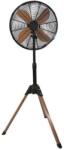 EUROLAMP Álló ventilátor 60W/230V 133 cm fekete/réz 300-22000 (EU0737)