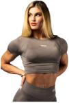 Nebbia Power Her Seamless Short-Sleeve Top 891 Light Brown Ash Női póló S
