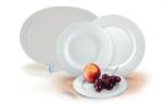ROTBERG Basic desszertes tányér, porcelán, 19 cm, 6 db-os szett, fehér (1202BAS002) (KHPU067)