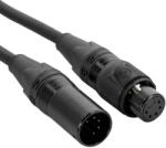 Accu Cable DMX 5pin IP65 STR 1, 5 m Egyenes - Egyenes Kábel DMX fényekhez (<![CDATA[1621000092]]>)