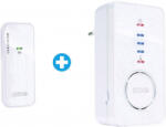 m-e GmbH modern-electronics Rádiójel vezérlésű gong Teljes készlet (41163) (41163)