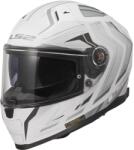 LS2 Cască integrală pentru motocicletă LS2 FF811 Vector II Alizer alb mat (LS168112904-MASTER)