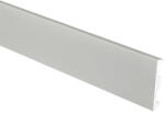 Arbiton STIQ XL 8 cm-es parkettaszegélyléc (220 cm) HDPS anyagból, vízálló: világosszürke (158254000000002935 - STIQ XL - LIGHT GREY)