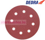 Dedra csiszolópapír 180 mm P150 tépőzáras 5 db (DED77645)