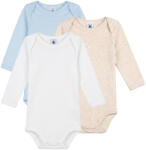 Petit Bateau Body pentru copii LOT BODIES X 3 Petit Bateau Multicolor 6 luni