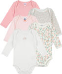 Petit Bateau Body pentru copii LOT BODIES X 5 Petit Bateau roz 18 luni