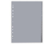 Optima Index plastic gri A4+ extra wide, 120 microni, numeric 1-31 (OP-5131120131)