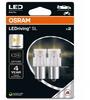 OSRAM LEDriving SL PY21W borostyánsárga LED BAU15s foglalattal, jelzőlámpákhoz és irányjelzőkhöz, 7507DYP-2BL, 2db/bliszter 4062172401517 (4062172401517)