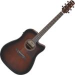 Ibanez AAD51CE-DVS Dark Violin Sunburst Chitară electro-acustică Dreadnought