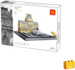 WANGE 4213 - Párizsi Louvre - Franciaország építőjáték - 100% kompatibilis minden más kedvelt márkával - prodots