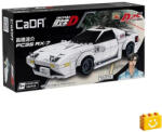 CaDA C55012W - Initial-D Mazda FC3S RX-7 Versenyautó építőjáték - 100% kompatibilis minden más kedvelt márkával