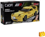 CaDA C55013W - Initial-D Mazda FD3S RX-7 Versenyautó építőjáték - 100% kompatibilis minden más kedvelt márkával - prodots