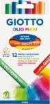 GIOTTO Olio Maxi Set de pasteluri în ulei Mix 12 buc (F293400)
