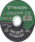 Tracon Electric Tracon VK12510 Vágókorong 125x1, 0x22mm (VK12510) - hejovill