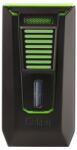 Colibri Slide Black & Green fekete és zöld színű szivaröngyújtó dupla szúrólánggal és beépített szivarfúróval (C-LI850T16)
