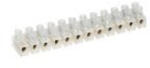 ORNO OR-SZ-8019/4 12 pólusú ECO sárgaréz gyűjtősín, max. 4 mm2, PE (OR-SZ-8019/4)