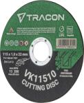 Tracon Electric Tracon VK11510 Vágókorong 115x1, 0x22mm (VK11510) - hejovill