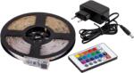 TRACON Tracon LED-SET-K-RGBW-2M LED szalag szet, kültéri 220-240V, 50Hz, 83lm/W, 4.8W/m, 400lm/m W=10mm, 2m, RGBW, IP44 (LED-SET-K-RGBW-2M)