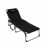 King camp Összecsukható napozóágy King Camp Magnolia B40 200 x 68 cm fekete (MAS-KC2641-black)