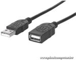 Manhattan Kábel átalakító - USB 2.0 Aktív hosszabító kábel, 1m (308519)
