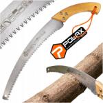 Polax Kerti ágvágó fűrész ívelt penge 350mm fa nyél Polax (70-018)