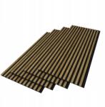 Stegu Fali lamellák Stegu Mdf 3D hatás barna és bézs árnyalatok 120x60, 5 cm (ST-WC-LINAP-12-OB-4)