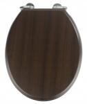 WENKO Wc-ülőke Wenge barna Wenko 35, 5x42, 5 cm (22015100)