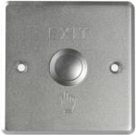 Hikvision DS-K7P01 Nyitógomb, rozsdamentes acél- és fémgomb (DS-K7P01)