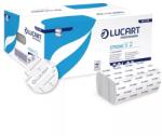 Lucart Strong V2 hajtogatott kéztörlő - 2 rétegű, hófehér, 190 lap (Karton - 20 csomag)