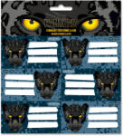 Ars Una Black Panther füzetcímke 18 db, Ars Una, fekete párduc (ARS-53835291) - mesescuccok