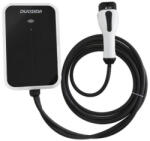Duosida elektromos autó fali töltő 11 kW, 7 m Type2 töltőkábel, slim, + WIFI + RFID + LAN, DUOSIDA