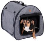 Zooplus Összecsukható kutyatáska Easy Go S 41x48x41cm Szürke (4054651842461)