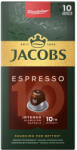 Jacobs Kávékapszula, Nespresso kompatibilis Jacobs Espresso 10 Intenso 10db kapszula (C54311) - iroda-ellatas
