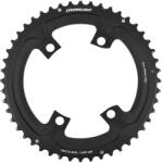 Stronglight Útikerékpár lánctányér 4 karos, 110 mm, Shimano ULTEGRA R8100, DURA-ACE R9200, 105 R7100-hoz, dupla, 48 fog, külső, fekete alu, 12 sebességes, belsőhöz 34 fog STRONGLIGHT Bicikli alkatrészek Kerékpár 