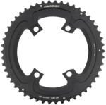 Stronglight 4BRA 110 mm-es országúti lánctányér, Shimano Ultegra R8100/Dura-Ace R9200/105 R7100 kompatibilis, dupla, 50 fog, külső, fekete alu, 12 sebességhez, belső 36 foghoz STRONGLIGHT Bicikli alkatrészek Keré
