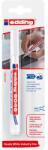  Marker utilizari industriale Edding 8046, varf rotund, 1-3 mm, alb, 1 buc/blister (ED804649)